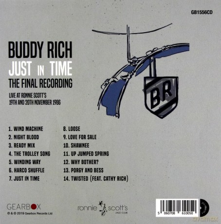 Buddy Rich: Just In Time - The Final Recording [CD]