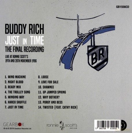 Buddy Rich: Just In Time - The Final Recording [CD]