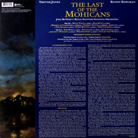 Last Of The Mohicans soundtrack [Winyl]