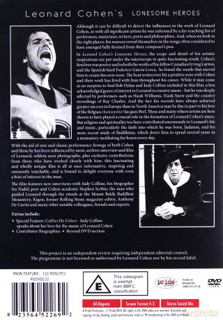 Leonard Cohen: Leonard Cohens Lonesome Heroes [DVD]