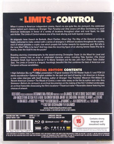 The Limits of Control [Blu-Ray]