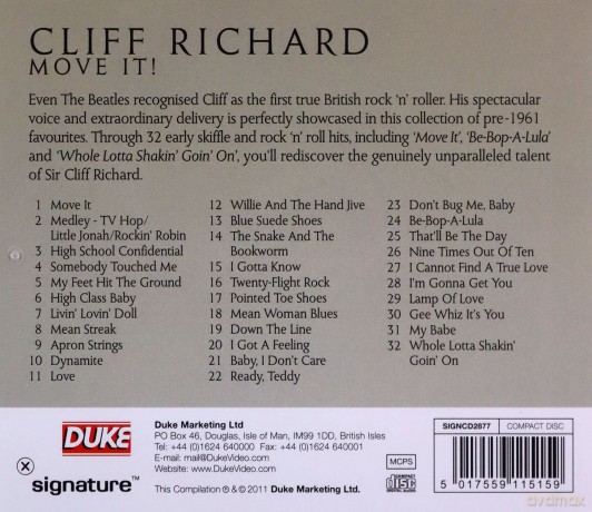 Cliff Richard: Move It [CD]