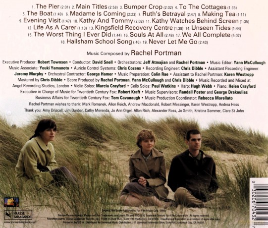 Never Let Me Go soundtrack [CD]