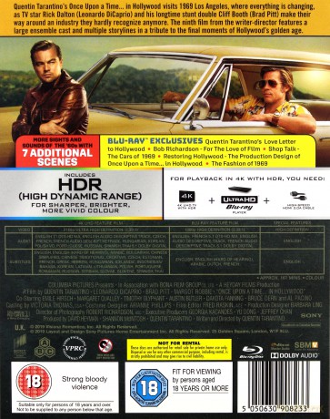 Pewnego razu w Hollywood [Blu-Ray 4K]+[Blu-Ray]