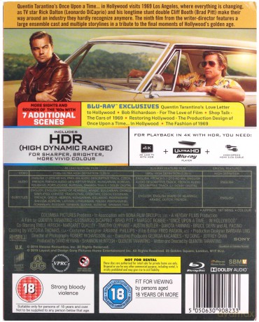 Pewnego razu w Hollywood [Blu-Ray 4K]+[Blu-Ray]