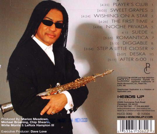 Marion Meadows: Player's Club [CD]
