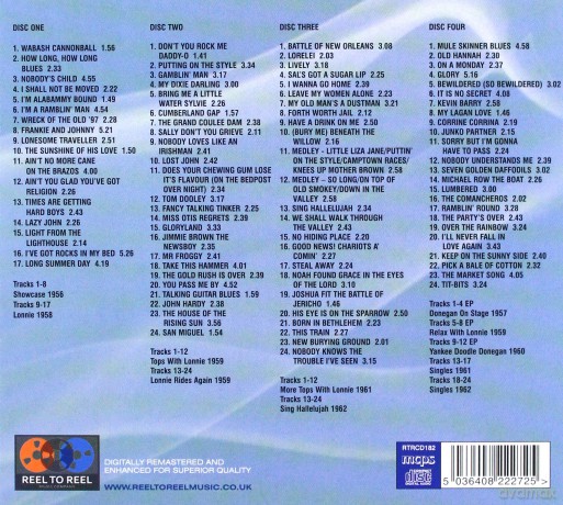 Lonnie Donegan: Six Classic Albums Plus Eps & Singles [4CD]