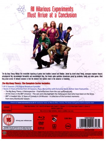 The Big Bang Theory 1-12 (Teoria wielkiego podrywu) [26xBlu-Ray]
