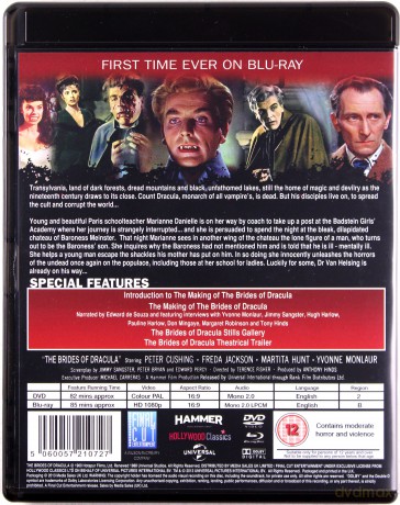 The Brides Of Dracula (Narzeczona Draculi) [Blu-Ray]+[DVD]