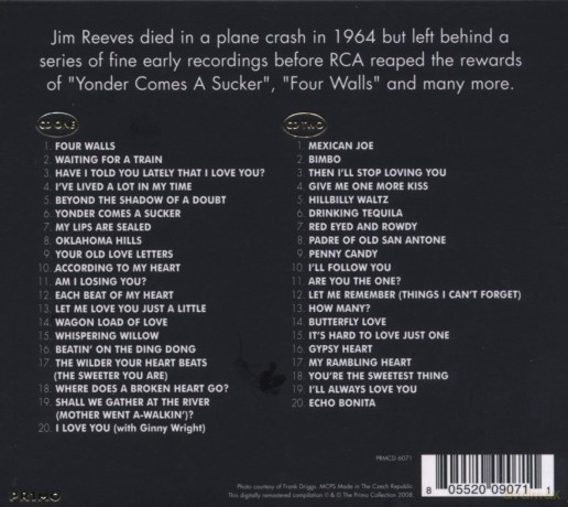 Jim Reeves: The Primo Collection [2CD]