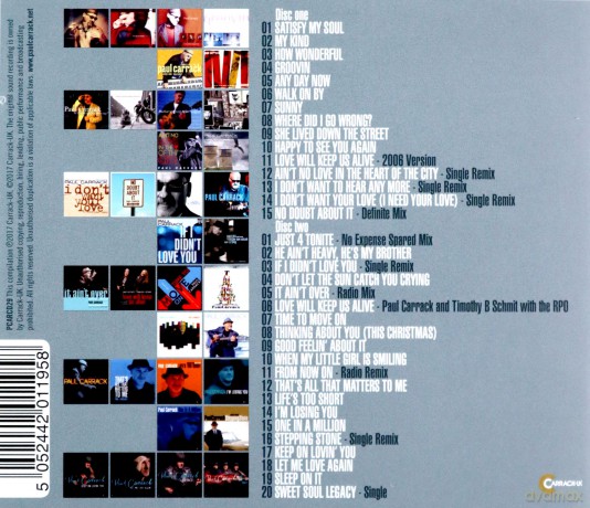 Paul Carrack: The Singles Collection 2000 - 2017 [2CD]