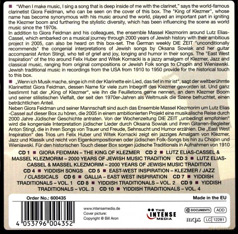 Yiddish Soul - Klezmer Music [10CD]