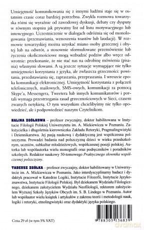Językowy savoir-vivre - Halina Zgółko, Tadeusz Zgółko [KSIĄŻKA]