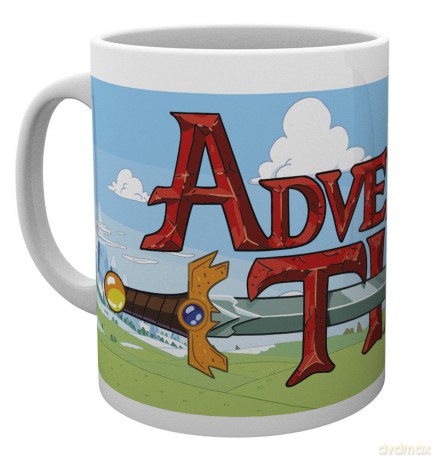 Adventure Time: Adventure Time, Logo, Kubek, Wood 15 x 10 x 9 cm