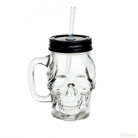 Alchemy: Alchemy Gothic Glass Skull Drinking Jar