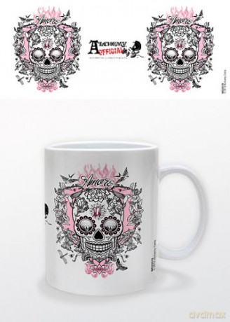 Alchemy: Alchemy Pyramid International (Amore Skull) Official ceramiczny Kubek wielokolorowy, 11 oz/315 ml