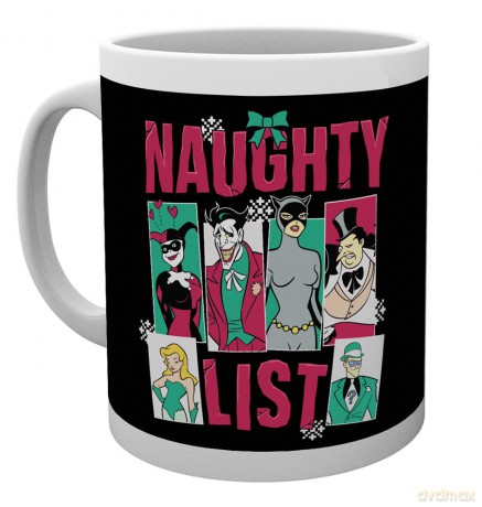 Batman: Batman, Naughty List, Kubek ceramiczny 15 x 10 x 9 cm