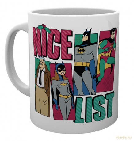 Batman: Batman, Nice List, Kubek ceramiczny 15 x 10 x 9 cm