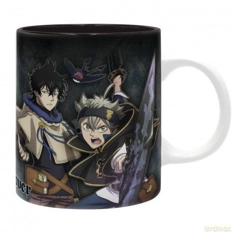 Black Clover Gift Idea, Breakfast, Writing, Pen Holder, Office, Kubek, Kubek, Collectible, Comics, Manga, TV Series wielokolorowy, ABYMUG586