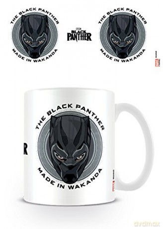 Black Panther: Black Panther MG24945 Made in Wakanda Kubek ceramiczny wielokolorowy