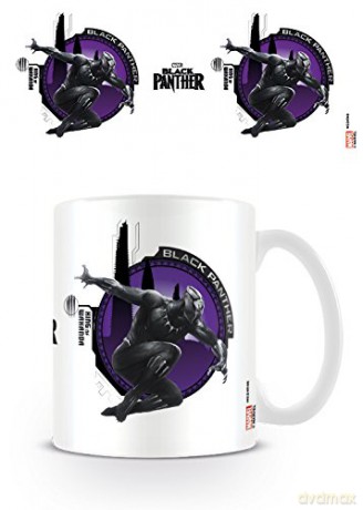 Black Panther: Black Panther MG24946 King of Wakanda Kubek ceramiczny wielokolorowy