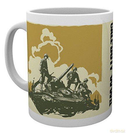 Call Of Duty WWII: Call of Duty WWII, Comic, Kubek ceramiczny 15 x 10 x 9 cm