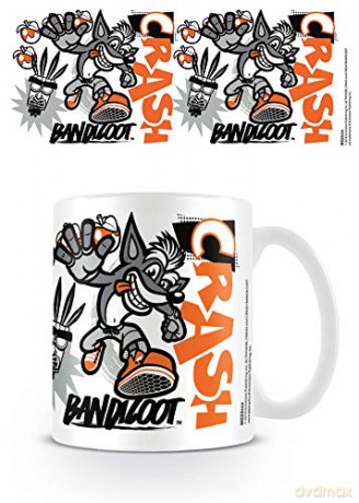 Crash Bandicoot: Crash Bandicoot MG25154 Kubek wielokolorowy, 11oz/315ml