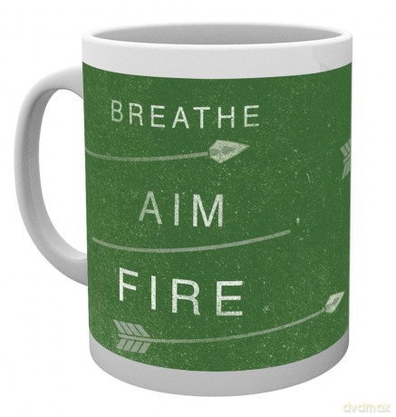 Arrow: DC Comics Arrow Breathe Aim Fire Kubek wielokolorowy