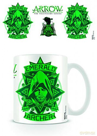 Arrow: DC Comics Arrow Emerald Archer ceramiczny Kubek