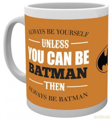 Batman Comic: DC Comics Batman Comic, Be Yourself Kubek