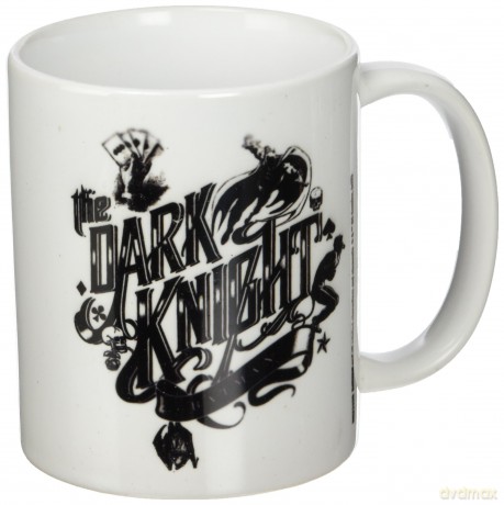 Batman Dark Knight: DC Comics Batman Dark Knight Typography ceramiczny Kubek wielokolorowy