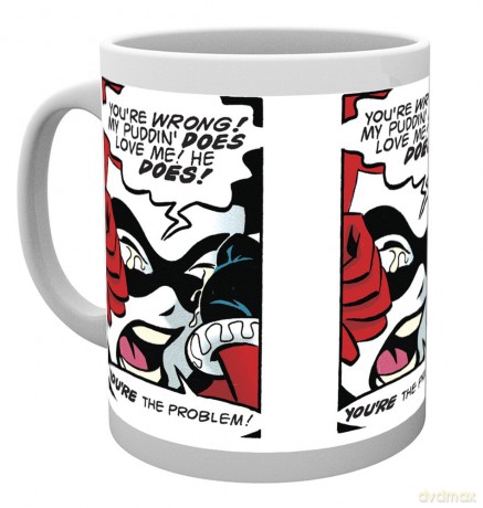 Batman Comic: DC Comics Batman Harley Quinn Puddin Kubek wielokolorowy