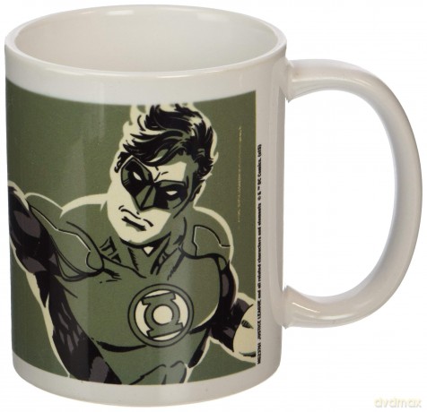Justice League: DC Comics Justice League Green Lantern ceramiczny Kubek wielokolorowy