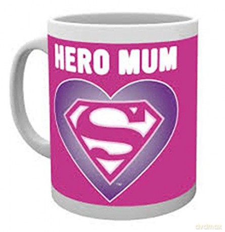 DC Comics: DC Comics Mothers Day Heart Kubek