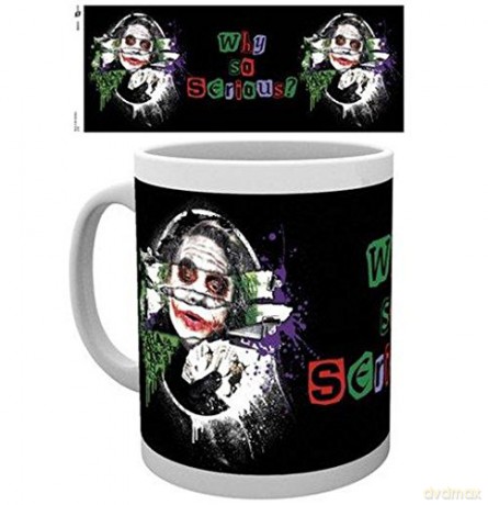 Batman: DC Comics Serious Batman The Dark Knight Kubek wielokolorowy