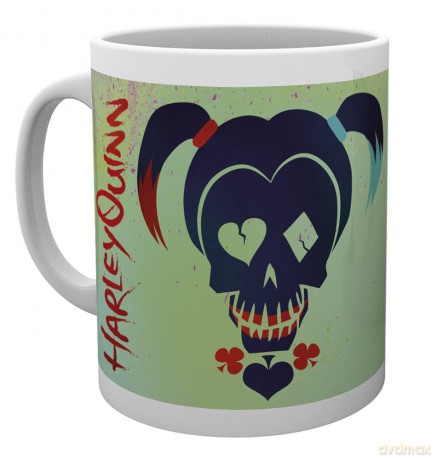 Suicide Squad: DC Comics Suicide Squad-Harley Quinn Skull Kubek, Wood wielokolorowy