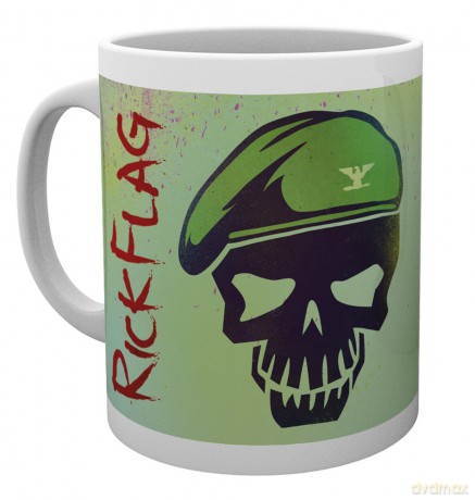 Suicide Squad: DC Comics Suicide Squad-Rick Flag Skull Kubek, Wood wielokolorowy