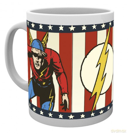 DC Comics: DC Comics The Flash Vintage Kubek wielokolorowy