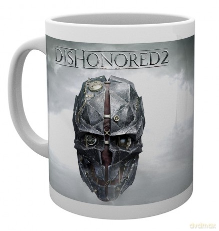 Dishonored 2: Dishonored 2, Key Art, Kubek, Wood wielokolorowy, 15 x 10 x 9 cm
