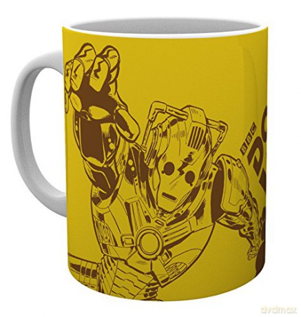 Doctor Who: Doctor Who, Universe Cyberman, Kubek, Wood 15 x 10 x 9 cm
