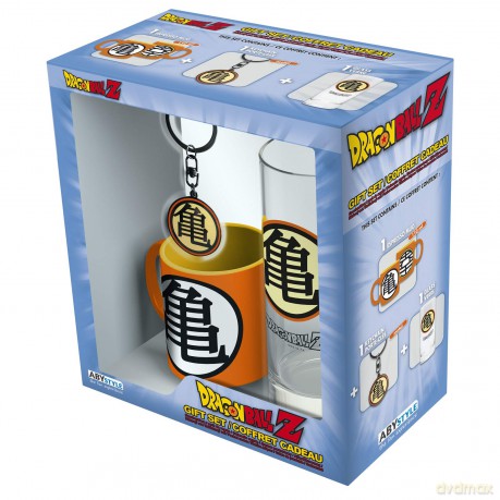 Dragon Ball: Dragon Ball - Gift Box - Kame Symbol - Glass + Brelok + Mini Kubek