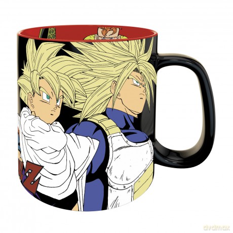 Dragon Ball: DRAGON BALL - Premium Kubek - 460 ml - Saiyans vs Cyborgs