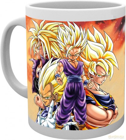 Dragon Ball Z: Dragon Ball Z, Super Saiyans, Kubek ceramiczny