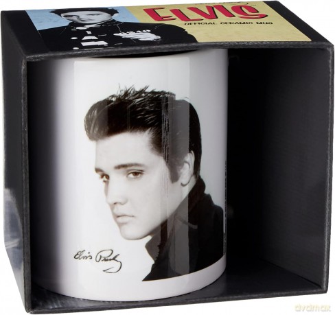 Elvis Presley: Elvis Presley Portrait ceramiczny Kubek in Gift Box