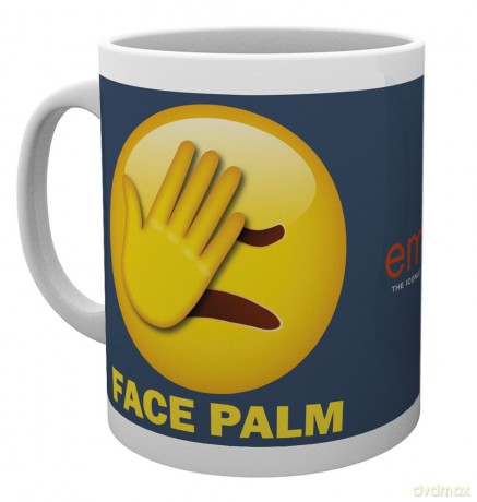 Emoji: Emoji, Face Palm, Kubek ceramiczny 15 x 10 x 9 cm