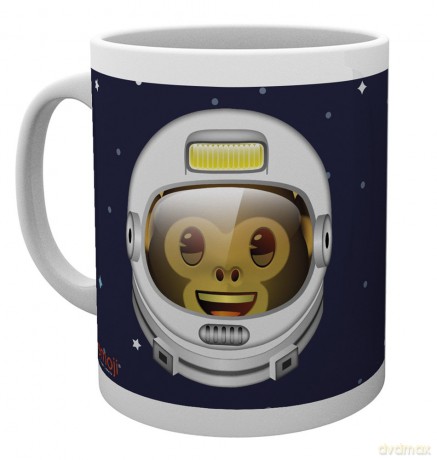 Emoji: Emoji, Space Monkey, Kubek, Wood 15 x 10 x 9 cm