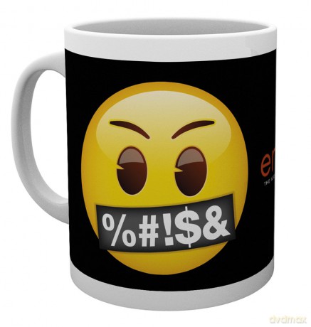 Emoji: Emoji, Swearing, Kubek ceramiczny 15 x 10 x 9 cm