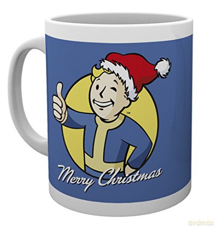 Fallout: Fallout, Merry Christmas, Kubek, Wood wielokolorowy, 15 x 10 x 9 cm