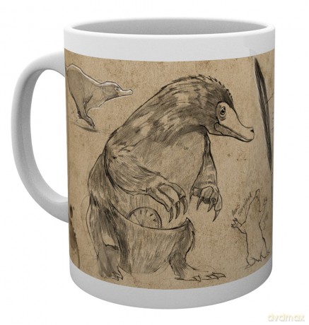 Fantastic Beasts: Fantastic Beasts, Nifflers Kubek, Wood wielokolorowy, 15 x 10 x 9 cm