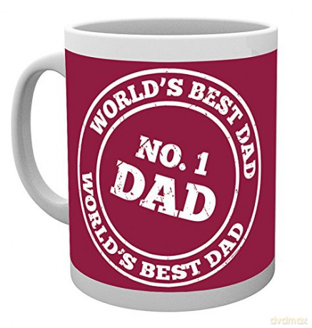 Father's Day: Father's Day, No 1 Dad, Kubek ceramiczny